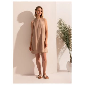 Rochie Dama Positano Natural - Bej