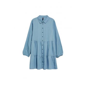 Rochie de dama -  Lyocell - Albastru - Albastru