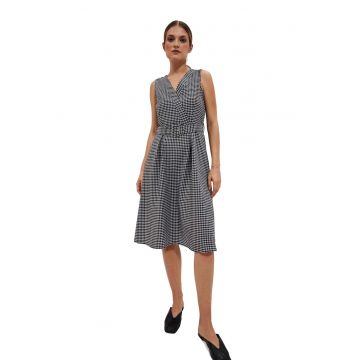 Rochie de dama -  Poliester - Bumbac - Negru - Alb - Alb/Negru