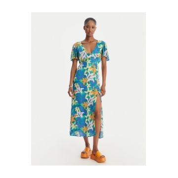 Rochie de vara -  albastru - vascoza