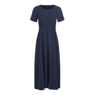 Rochie maxi cu decolteu rotund