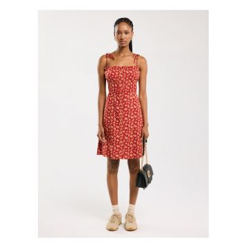 Rochie mini cu imprimeu floral Casie