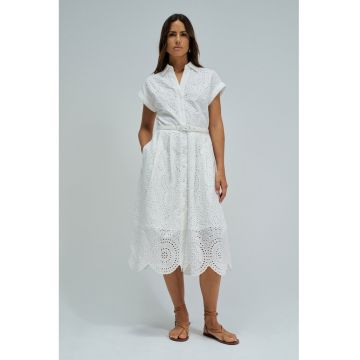 Rochie tip camasa cu buzunare laterale