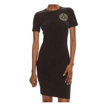 Rochie-tricou cu imprimeu logo