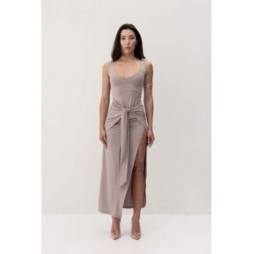 CHILI Rochie dama din lyocell - culoare rosie - model EMBRACE