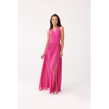 MIRABEL Rochie lunga cu slit