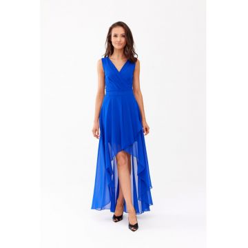 Rochie asimetrica cu fermoar pe spate Nelly
