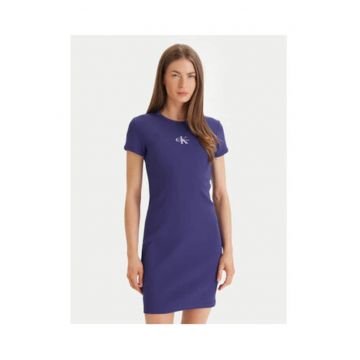 Rochie cambrata cu maneca scurta