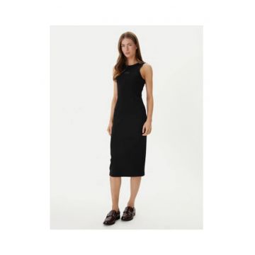Rochie cambrata din amestec de bumbac -