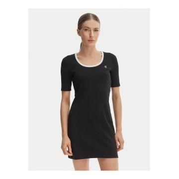 Rochie cambrata scurta cu decupaj la spate