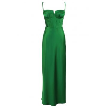 Rochie Camelia - Verde smarald