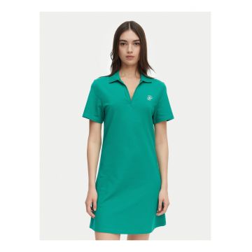 Rochie cu guler polo