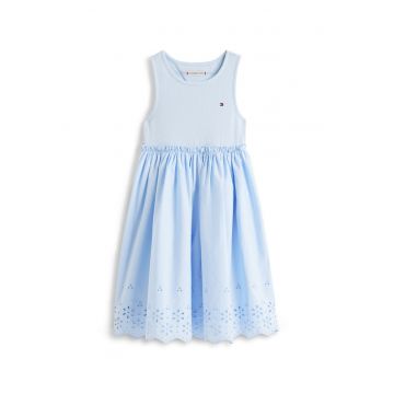 Rochie cu pliuri si dungi