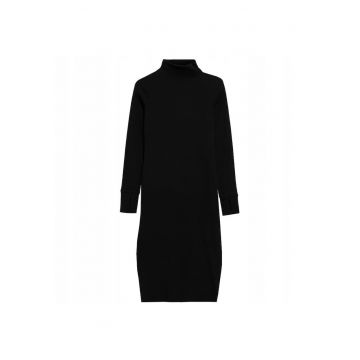 Rochie dama -  Bumbac - Negru -