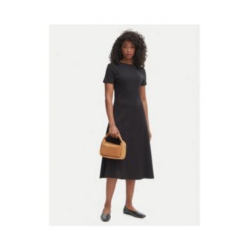 Rochie de bumbac cu maneci scurte