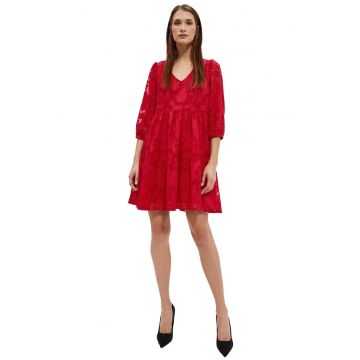 Rochie de dama -  Poliester - Rosu - Rosu