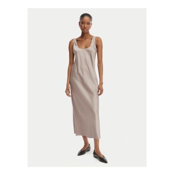 Rochie dreapta satinata