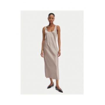 Rochie dreapta satinata -