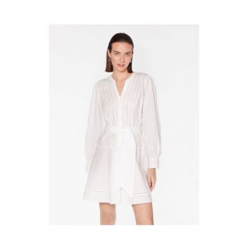 Rochie evazata cu maneca lunga -