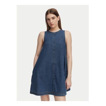 Rochie evazata din denim
