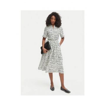 Rochie evazata din in