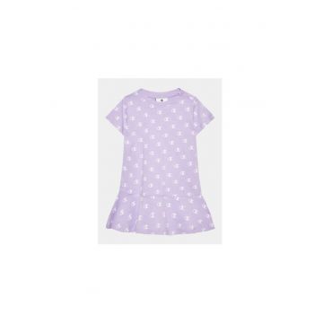 Rochie fete -  302266180 - Bumbac - Violet - Violet