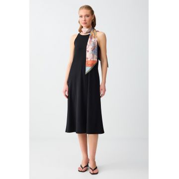 Rochie lejera - fara maneci - Negru
