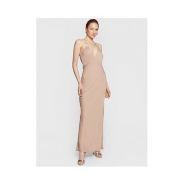 Rochie maxi cu decolteu in V -