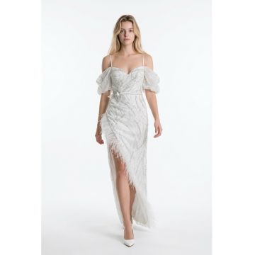 Rochie Michaela alba