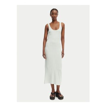 Rochie midi cu decolteu rotund