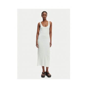 Rochie midi cu decolteu rotund