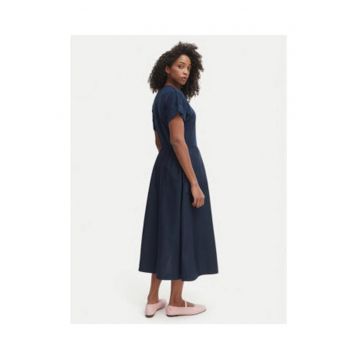 Rochie midi cu maneca scurta