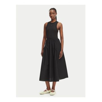 Rochie midi evazata - fara maneci