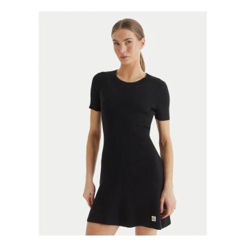 Rochie mini cu decoltetu rotund