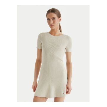 Rochie mini cu decolteu la baza gatului