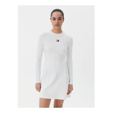 Rochie mini cu detaliu logo -