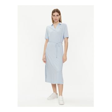 Rochie polo cu cordon in talie