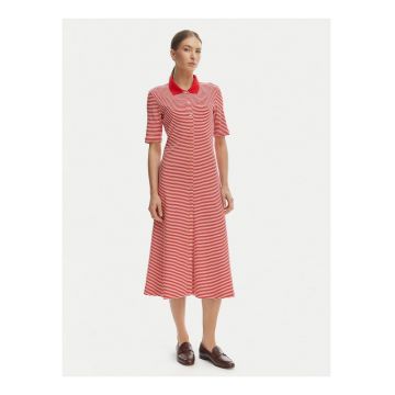 Rochie polo cu maneci scurte