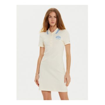 Rochie polo din amestec de bumbac organic
