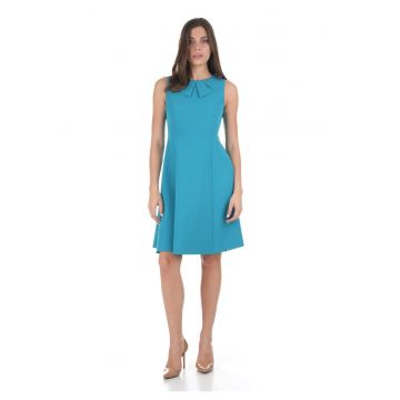 Rochie scurta cu guler - fara maneci