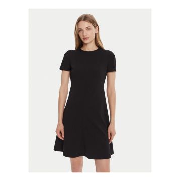 Rochie skater cu maneca scurta -