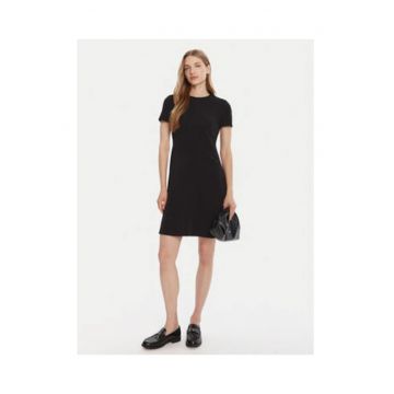 Rochie skater cu maneca scurta -