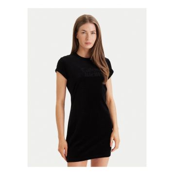 Rochie Slim cu logo pe piept