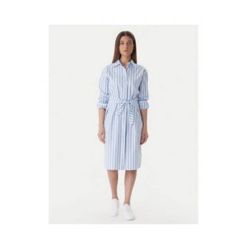 Rochie tip camasa cu dungi