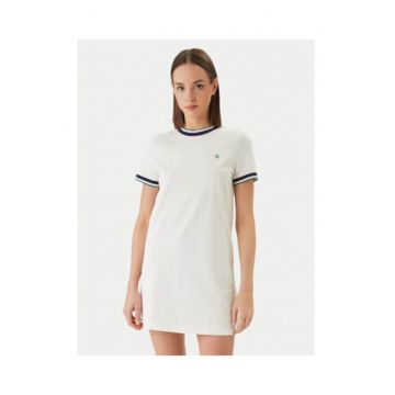 Rochie tricou cu decolteu la baza gatului