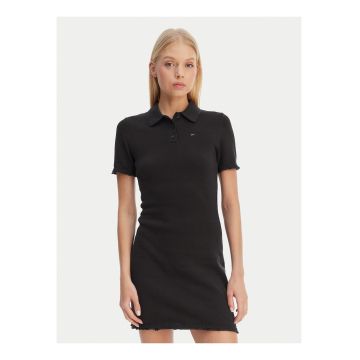 Rochie-Tricou uni din bumbac -
