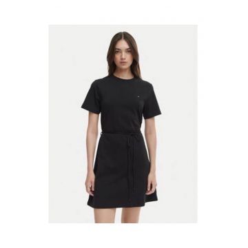 Rochie uni cu cordon