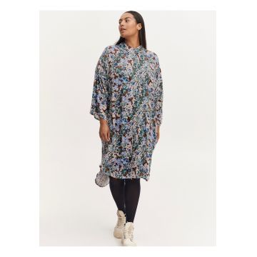 Rochie camasa cu print floral.