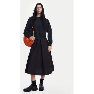 Rochie dama -  304478710 - Bumbac - Negru - Negru