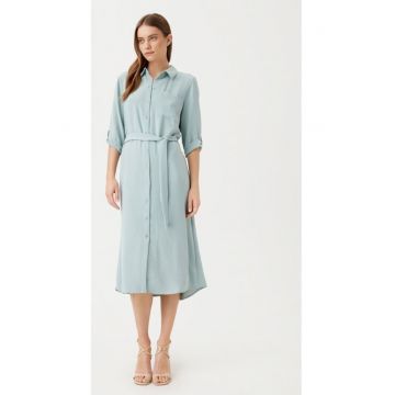 Rochie dama -  304807046 - Poliester reciclat/Poliester - Albastru - Albastru